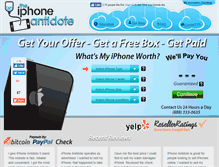 Tablet Screenshot of iphoneantidote.com
